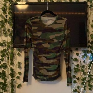 Camo Cuddl Duds Long Sleeve - S